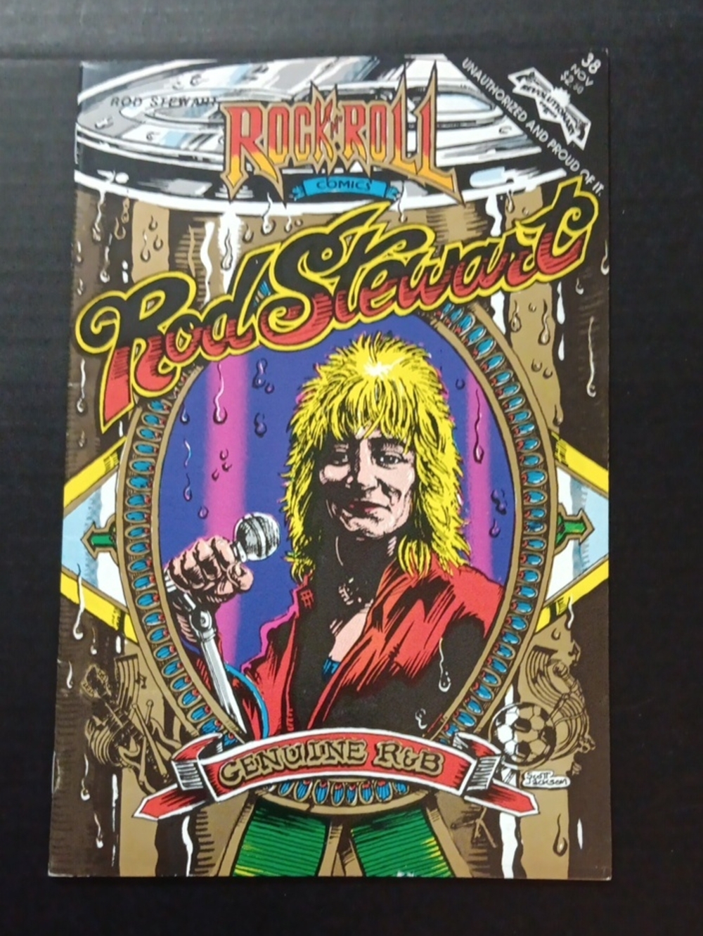 1991 Rod Stewart Rock & Roll Comic Book